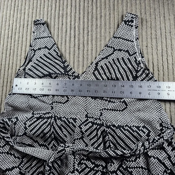 BEL KAZAN Anthropologie Black & White Sleeveless MAXI Dress S - Picture 4 of 8